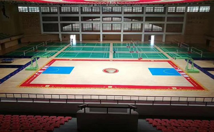 河北張家口室內籃球場吸音板聲學工程